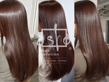 アシャ ヘアー ソリューション 神戸店(asha hair solution)の雰囲気（[摂津本山駅/髪質改善/明るい白髪染め/ショートカット/ボブ]）