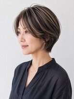 アースオーセンティック 立川店(EARTH Authentic) 白髪ぼかしハイライト