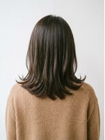アントワープトーキョー(antwerp TOKYO)&nbsp;30代40代外ハネミディアムレイヤー髪質改善酸性ストレート