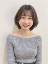 スー 自由が丘(suu)&nbsp;大人ショートボブ丸みショートカットマッシュショート前髪あり