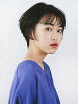 オト(Oto)&nbsp;シースルーバングのショートボブ
