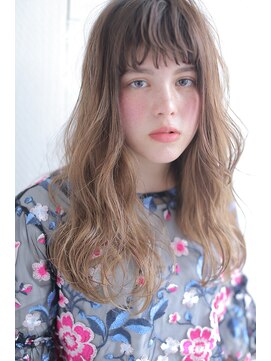 ジーナ 福岡天神(Zina) ☆Zina☆くしゃバング×無造作ウェーブ