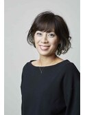 インナーカラーで大人可愛い個性派ショート