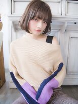 アンジュ ヘアー(Ange hair) アンジュヘアー大人かわいいワンカールボブ