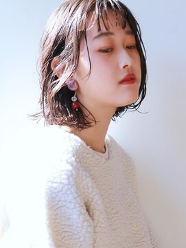 モリオ フロム ロンドン 成増店 【morio成増】夏　耳かけ　毛先パーマ　外ハネボブ