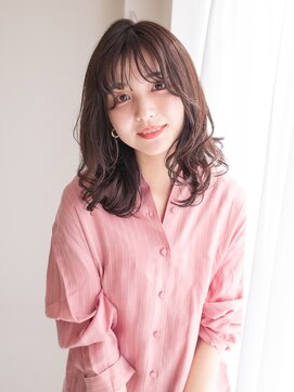 ヘアアンドエステ ヒロイン 西麻布本店(Hair&Esthe HIROIN) 大人ゆるミディ×ショコラブラウン