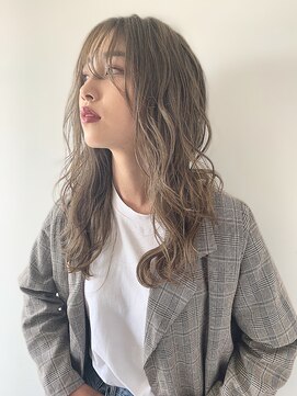 ジエクト ヴィシア(The Ect VIXIA) 大人かわいいこなれヘアー　オリーブベージュ　透明カラー　韓国