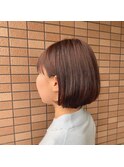 《大人気！前下がりワンレンボブ♪♪》