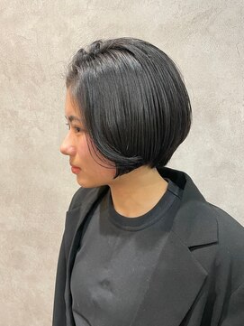 ガニー 流山おおたかの森(GANNI) 暗黒ハンサムショートボブ