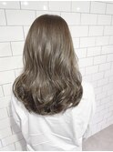 《sheer/大黒》#オリーブグレージュ#ブリーチなし#赤み消し