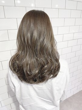 シアー(sheer) 《sheer/大黒》#オリーブグレージュ#ブリーチなし#赤み消し