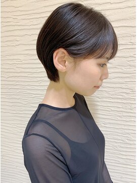 モリオ フロム ロンドン サッポロファクトリー店(morio FROM LONDON) 【morio】札幌ショート 大人かわいい耳かけマッシュショート