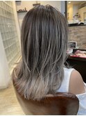 it.Style ハイライト バレイヤージュ シャドールーツ 外国人風