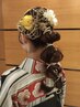 【卒業式】袴着付け＋ヘアアレンジ ￥14300