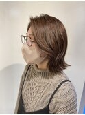 そのままでもくびれる外ハネスタイル