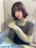 ショコラアッシュ×ふんわりカール