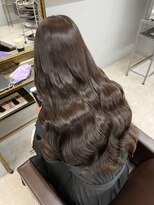 オズドロシー(Oz Dorothy) ミニウルフチェリーブラウンホワイトグレージュフェザーパーマ
