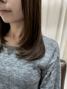 ラボヌールヘアーノーブル 新越谷店(La Bonheur hair noble) 極上髪質改善/重めレイヤーカット