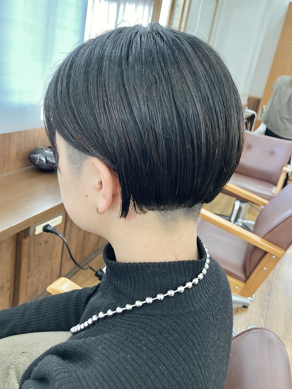ツーブロックマッシュボブ『Nao』：L196390116｜トップヘアー 中庄店