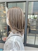 20代30代40代くびれヘア似合わせカット白髪ぼかしアースカラー