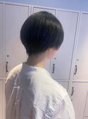 《GRANDLINE友田千栄》レディース刈り上げマッシュ　髪質改善