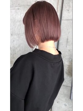 ケイト(kate) 【kate 大宮】ピンクラベンダー×切りっぱなしボブ