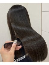 モードケイズ 阪急茨木店(MODE K's) 暗髪　サラツヤロング　ナチュラルヘア