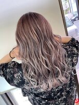 アイズ 本厚木(AIZU)&nbsp;コントラストハイライト　ピンクラベンダー