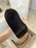 シャルム バイ アローズ 久留米店(CHARM BY AROSE)&nbsp;髪質改善カラー/ワンホンブラック/ナチュラルスタイル