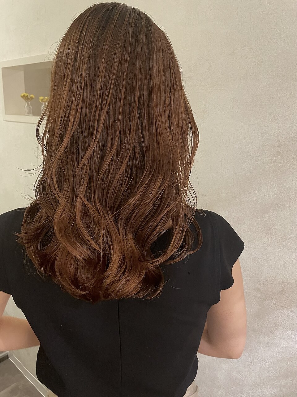 2025年夏】セミロング デジタルパーマの髪型・ヘアアレンジ