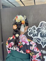 ラウラウヘアーリゾート(Lau Lau hair resort) 小学生袴