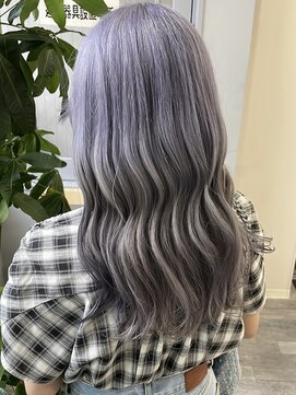 コード 四条河原町駅店(CHORD) ラベンダーシルバー/京都三条河原町/髪質改善/ケアブリーチ