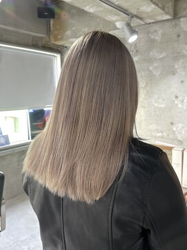 ラック(LUCK) レイヤーロング/バレイヤージュ/シルキーベージュ/船橋