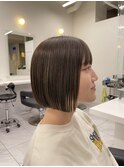 横浜/mikiya指名/切りっぱなしボブ