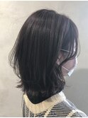切りっぱなしボブ@20代/30代