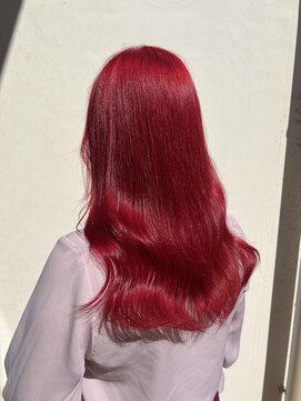 アジールヘア 北千住駅西口店(agir hair) ダブルカラー　ピンクカラー