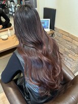 ヘアメイク シュシュ(Hair make chou chou)&nbsp;ブリーチなしダブルカラー/髪質改善/韓国風巻き髪