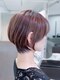 スタジオエムズ 佐倉店(Studio M’s)の写真/【京成臼井3分】悩みを魅力に変える補正テクニック◎縮毛矯正×ショートでまとまりあるトレンド感を実現★
