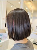 キレイ目大人ボブ