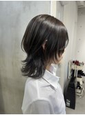 ○ロングウルフレイヤーカットクラゲカットウルフヘア表参道