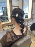 成人式前撮りヘアセット
