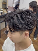 メルシー トータル ブランディング サロン(merci TOTAL BRANDING SALON) メンズ　フェザーパーマ