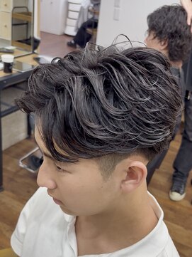 メルシー トータル ブランディング サロン(merci TOTAL BRANDING SALON) メンズ　フェザーパーマ