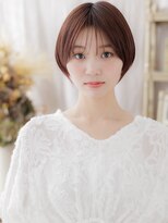 カバーヘアアンドスパ ブリス 浦和(COVER HAIR&SPA bliss)&nbsp;艶カラー前下がりショートヘルシースタイルc7浦和20代30代40代