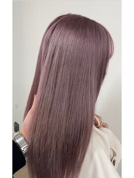 ジーナ 船橋(Zina) 髪質改善＊ロングレイヤーグレーベージュ＊美髪【Zina船橋】