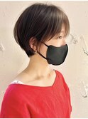 *滝田*小顔ショート20代30代40代50代絶壁解消暗めカラー吉祥寺