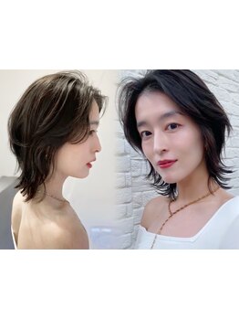 本来の髪質を活かしつつ骨格を見極めたカットで、あなたのなりたいを叶えます！毎朝のスタイリングも楽に◎