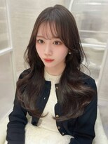 クム(kumu) レイヤーカット/顔周り/前髪カット/くびれ巻き/名古屋/栄/韓国