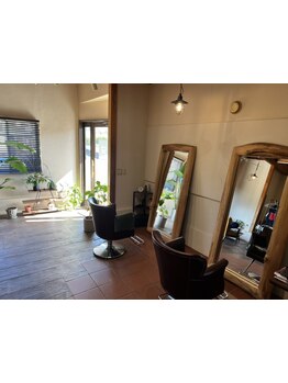 *心も髪もリフレッシュ◎*落ち着いた時間をゆったりと過ごせる、まるで隠れ家のようなプライベートサロン♪