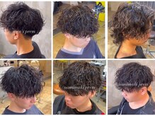 メンズサロン/ナチュラルパーマ/ツイスパ/シャドウパーマ/眉毛